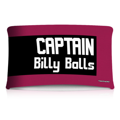 20cm (Tube Approx. 40cm x 7cm) Burgundy (Personalised with Text)