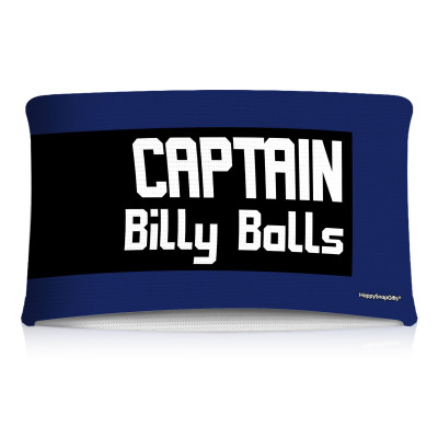 20cm (Tube Approx. 40cm x 7cm) Navy Blue (Personalised with Text)
