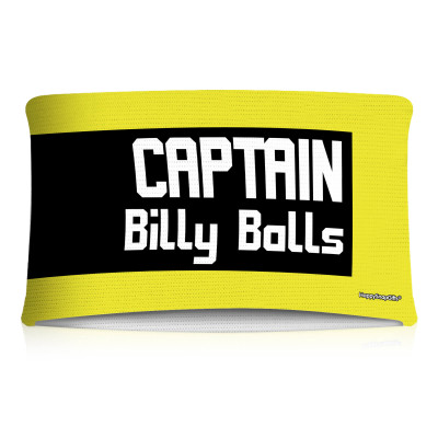 20cm (Tube Approx. 40cm x 7cm) Yellow (Personalised with Text)