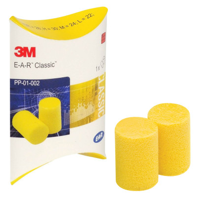 3M Earplugs - Card Pillow Pack