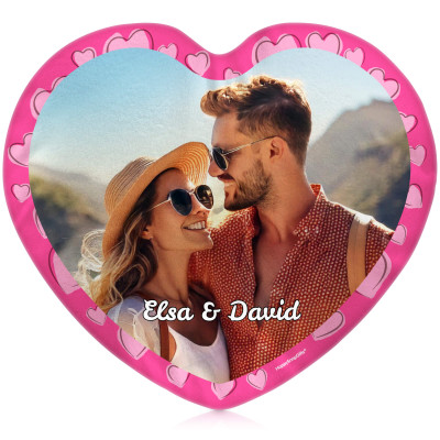 Heart Photo Cushion from HappySnapGifts®