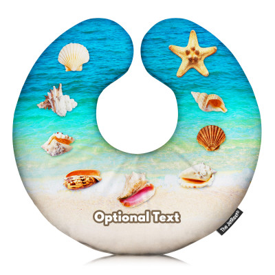 Travel Pillow with Personalised Designer Theme Print