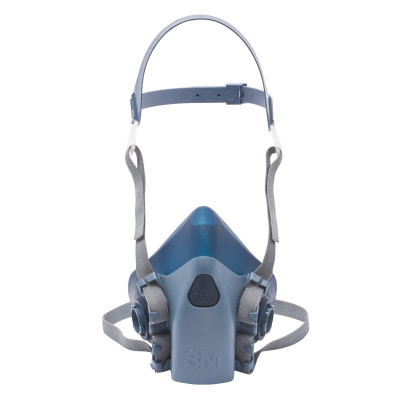 3M™ Reusable Half Face Mask Ready-to-Use Kit Large 7523L Detached Filters Front