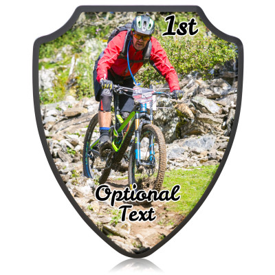 Award Plaque with Photo &amp; Design Upload and Personalised Text and Number