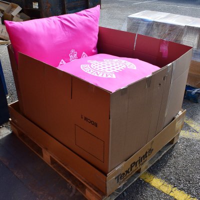 Branded Cushions - Any Shape &amp; Size Packaged for Delivery from BMPM®