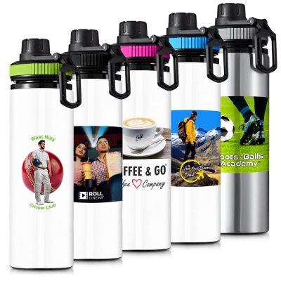 Branded Adventurer Water Bottle (Full Colour) by BMPM®