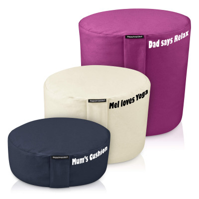 Buckwheat Meditation Cushion from HappySnapGifts®