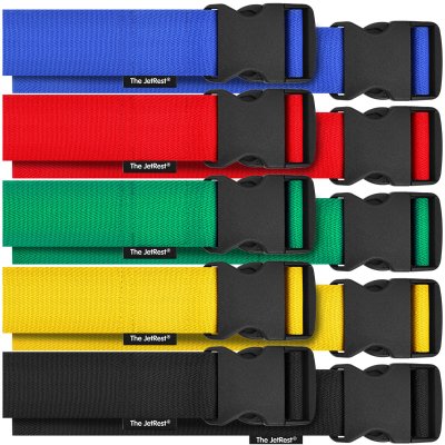 Luggage Straps - 10 Pack Mega Deal in a Variety of Colours