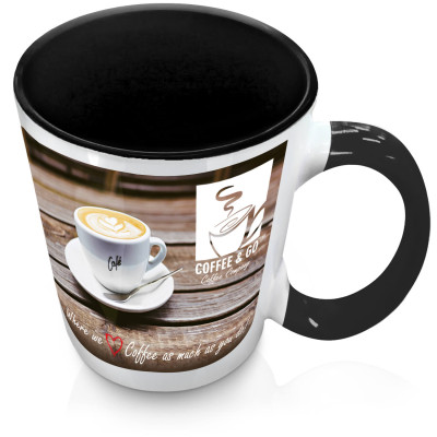 (XL 15oz Black with Black Handle)