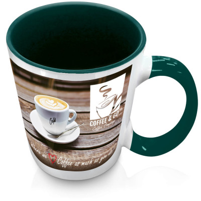 (XL 15oz Dark Green with Dark Green Handle)