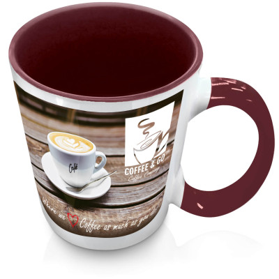 (XL 15oz Maroon with Maroon Handle)