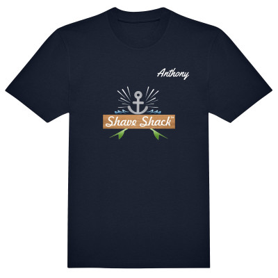 (XL) - Navy Blue Cotton Fabric 220gsm (The 220T)