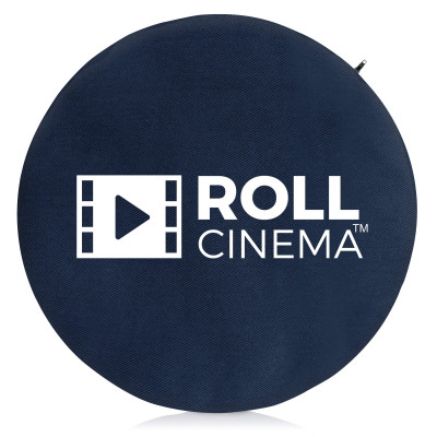 - Circle (25cm) - Navy Blue Cotton Fabric