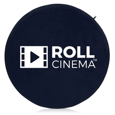 - Circle (25cm) - Navy Blue Fleece Fabric