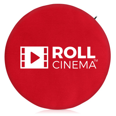 - Circle (25cm) - Red Cotton Fabric