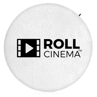 - Circle (25cm) - White Fleece Fabric