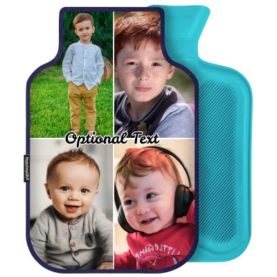 2 Litre - Royal Blue Fleece Fabric (Personalised with Text)