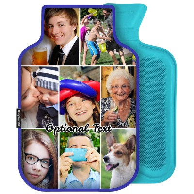 2 Litre - Royal Blue Cotton Fabric (Personalised with Text)