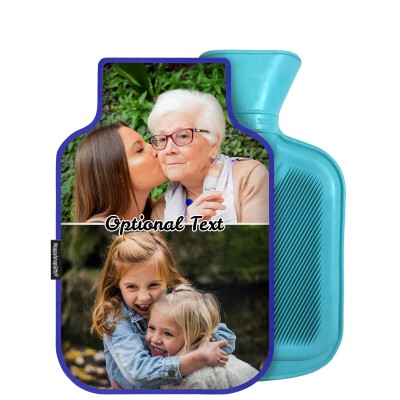 800ml - Royal Blue Cotton Fabric (Personalised with Text)
