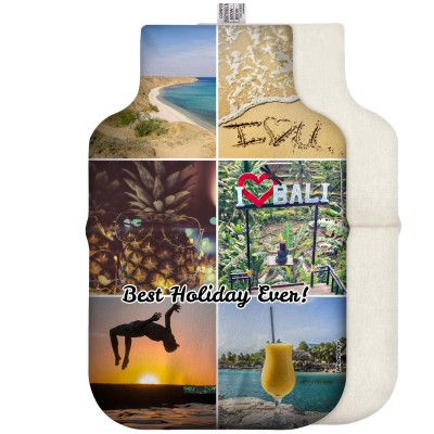 (27cm) Soft Velvet Polyester Fabric with Removable Cover (Personalised with Text)