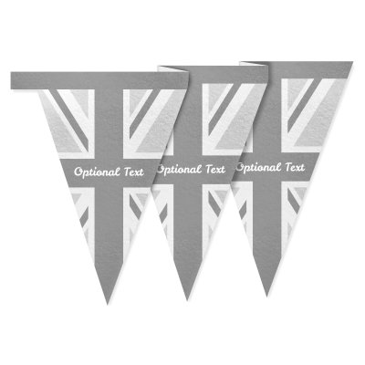 - 1 Metre with 8 Flags (20cm) Grey Mock Suede Polyester Fabric