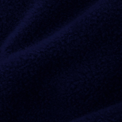 (1m Length) - Navy Blue Fleece Fabric