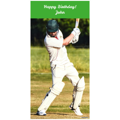 (Green) 110cm x 55cm (70gsm) (Personalised with Text)
