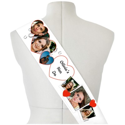 (180cm x 14cm) Black Mock Suede Polyester Fabric (Personalised with Text)