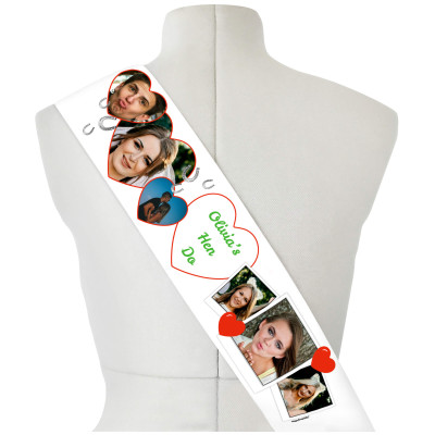(220cm x 14cm) Bright Green Mock Suede Polyester Fabric (Personalised with Text)