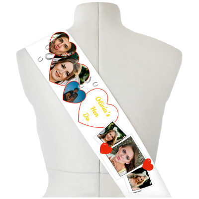 (220cm x 14cm) Yellow Mock Suede Polyester Fabric (Personalised with Text)
