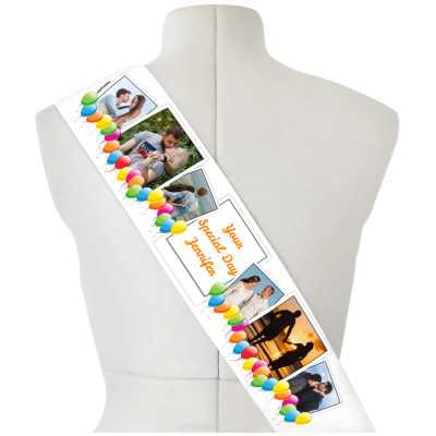 (220cm x 14cm) Burnt Orange Mock Suede Polyester Fabric (Personalised with Text)