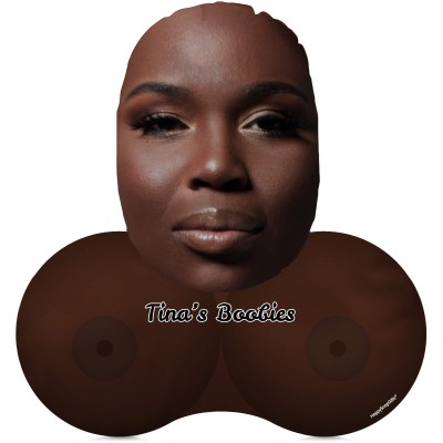 (35cm) (Dark Skin Tone) Soft Velvet Polyester Fabric (Personalised with Text)