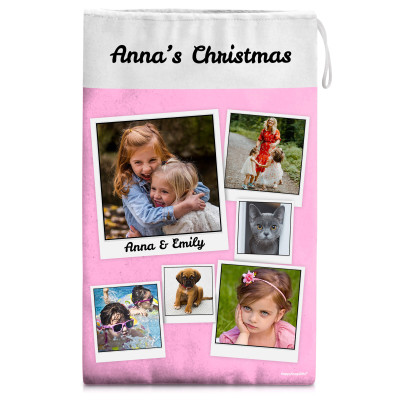 Medium (50cm Size) Baby Pink Soft Velvet Polyester Fabric (Personalised with Text)