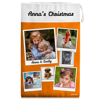 Small (30cm Size) Burnt Orange Soft Velvet Polyester Fabric (Personalised with Text)