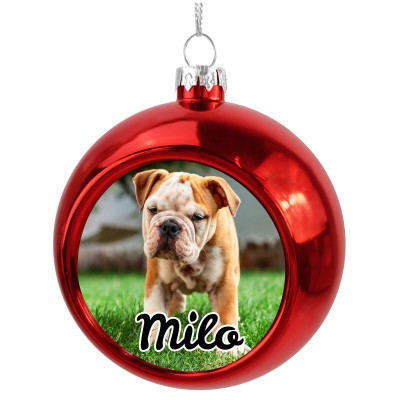 (Red) (Personalised with Text)