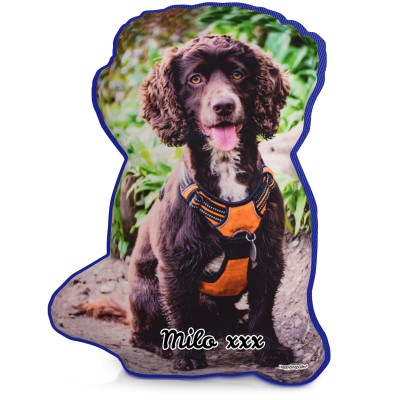 Larger Size - Royal Blue Fleece Fabric (Personalised with Text)