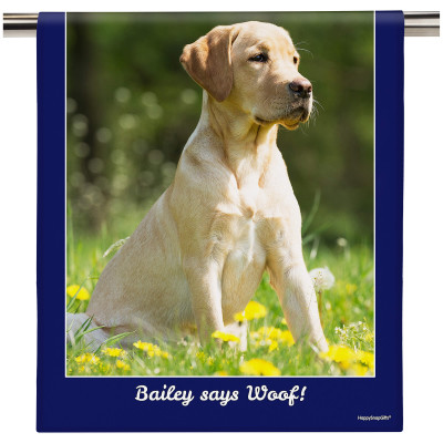 (58cm) Colour Frame Theme Navy Blue (Personalised with Text)