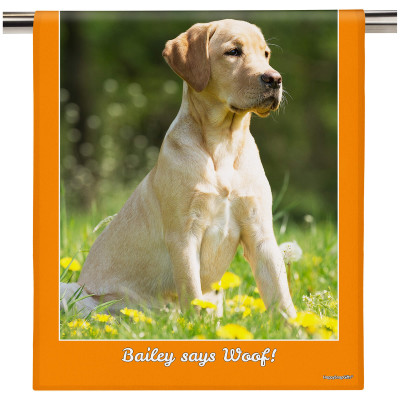 (58cm) Colour Frame Theme Burnt Orange (Personalised with Text)