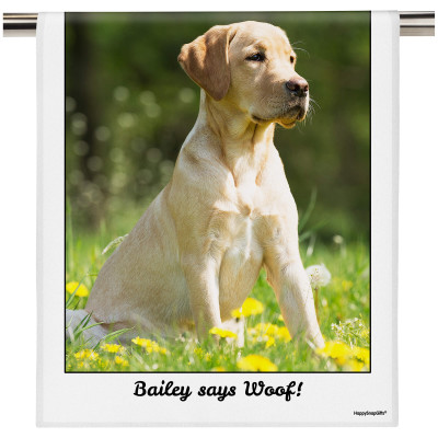 (58cm) Colour Frame Theme White (Personalised with Text)
