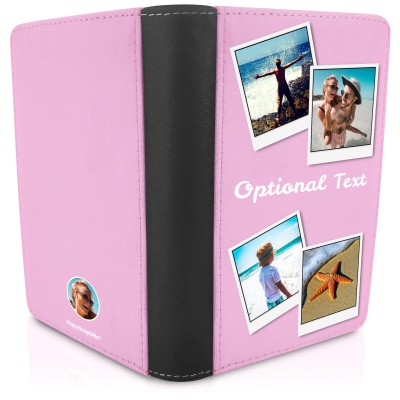 (UK Standard 21cm) (No Icon) Baby Pink (Personalised with Text)