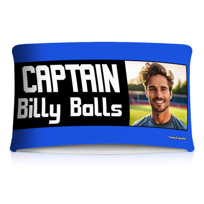 15cm (Tube Approx. 30cm x 7cm) Royal Blue (Personalised with Text)
