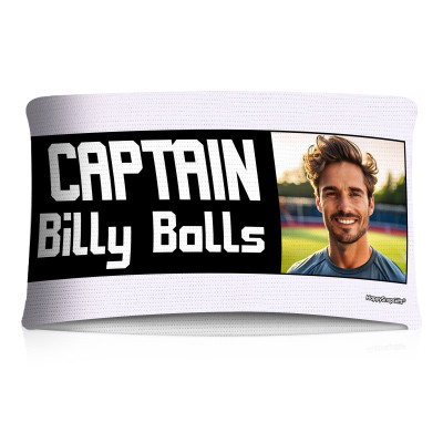 20cm (Tube Approx. 40cm x 7cm) White (Personalised with Text)