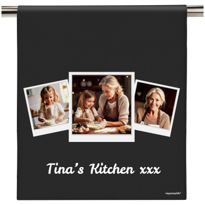 (58cm) Black (Personalised with Text)
