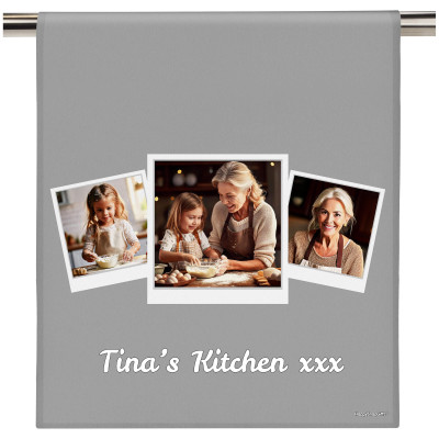 (58cm) Grey (Personalised with Text)