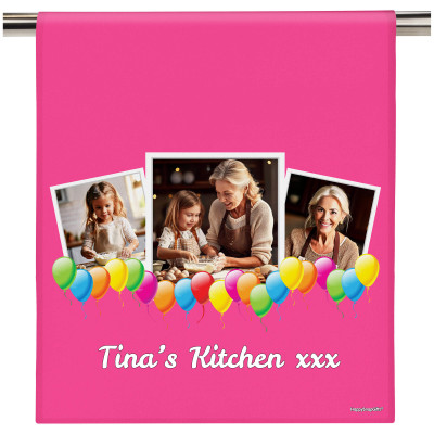 (58cm) Hot Pink (Fuchsia) (Personalised with Text)