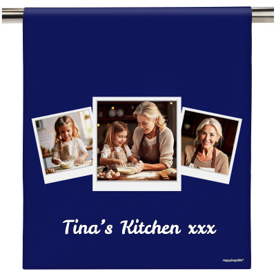 (58cm) Navy Blue (Personalised with Text)