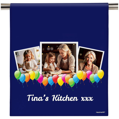 (58cm) Navy Blue (Personalised with Text)