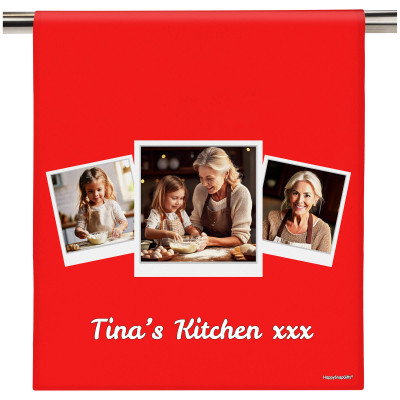 (58cm) Red (Personalised with Text)