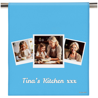 (58cm) Sky Blue (Personalised with Text)