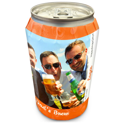 (1 Label) (Orange) (Personalised with Text)